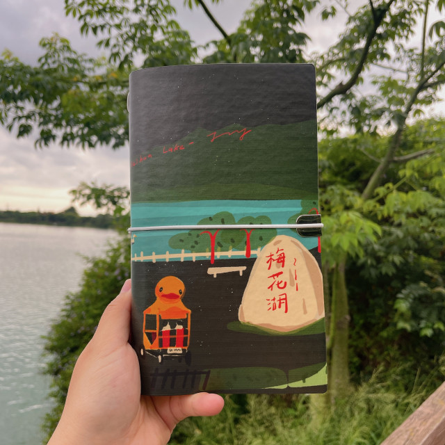 插畫旅行手帳本