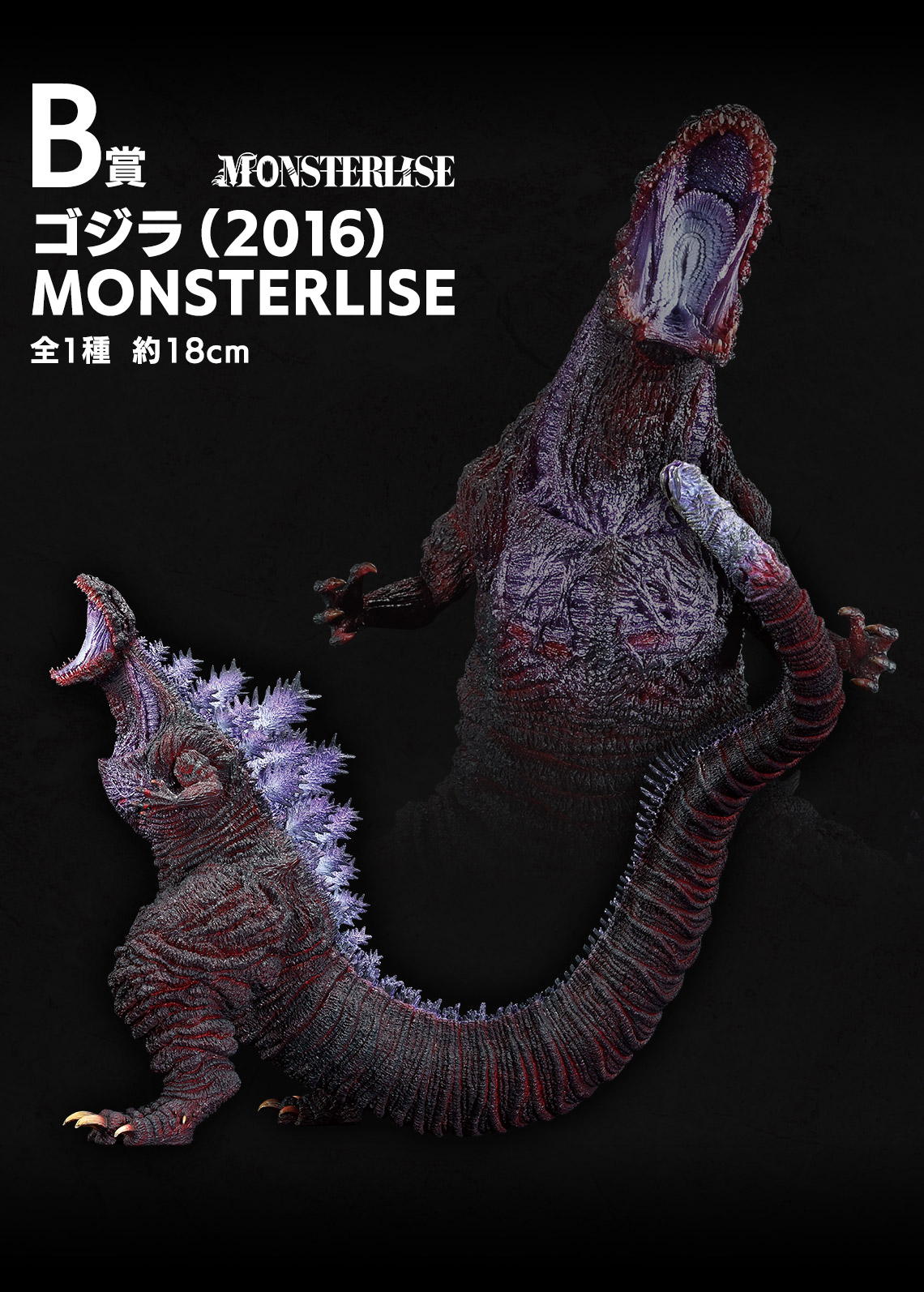 一番賞《哥吉拉》怪獸亂舞-狂暴之物-10月震撼登場！負一哥頭像、正宗哥