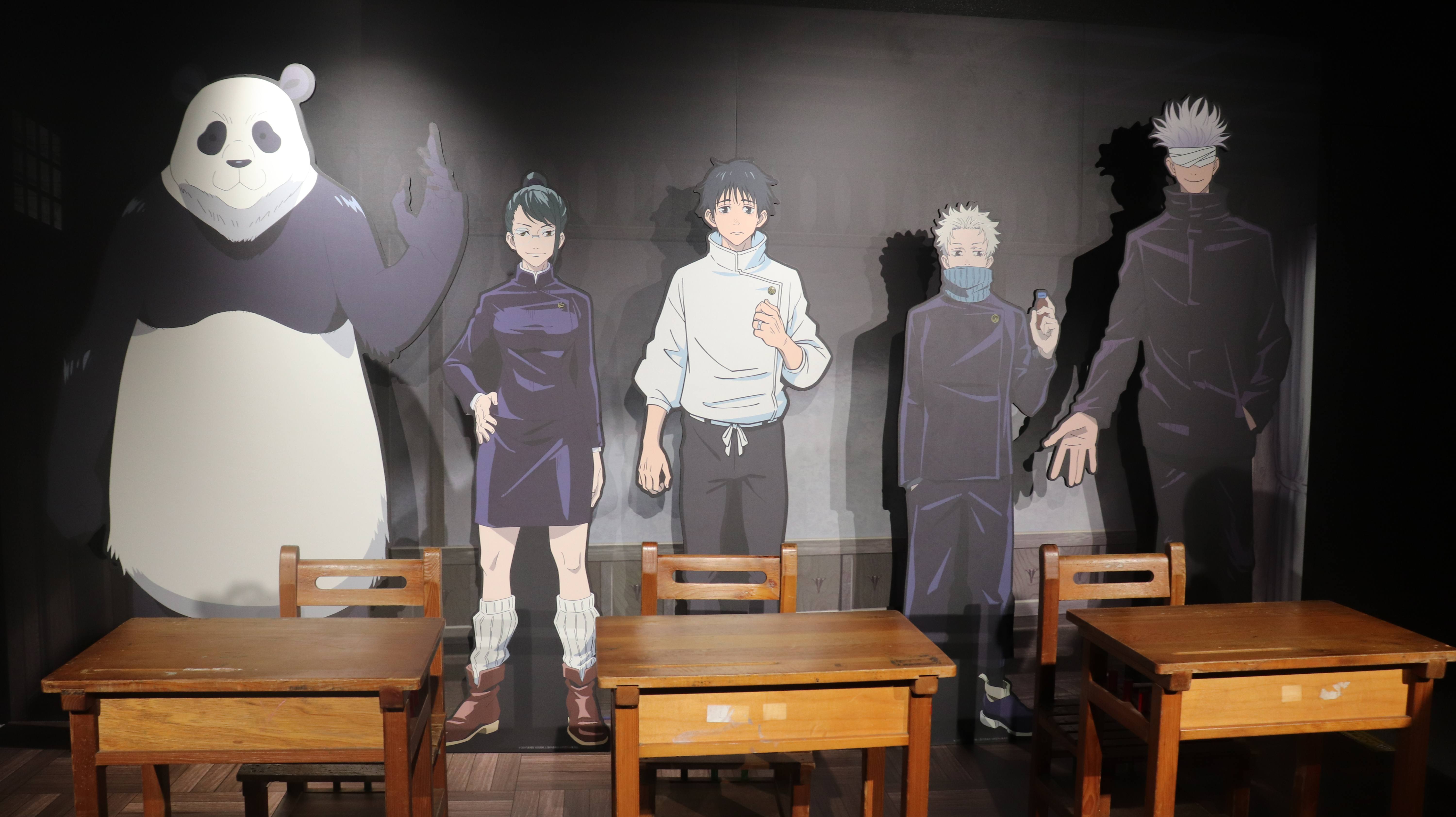 咒術迴戰展《劇場版 咒術迴戰 0》班級座位區打卡點