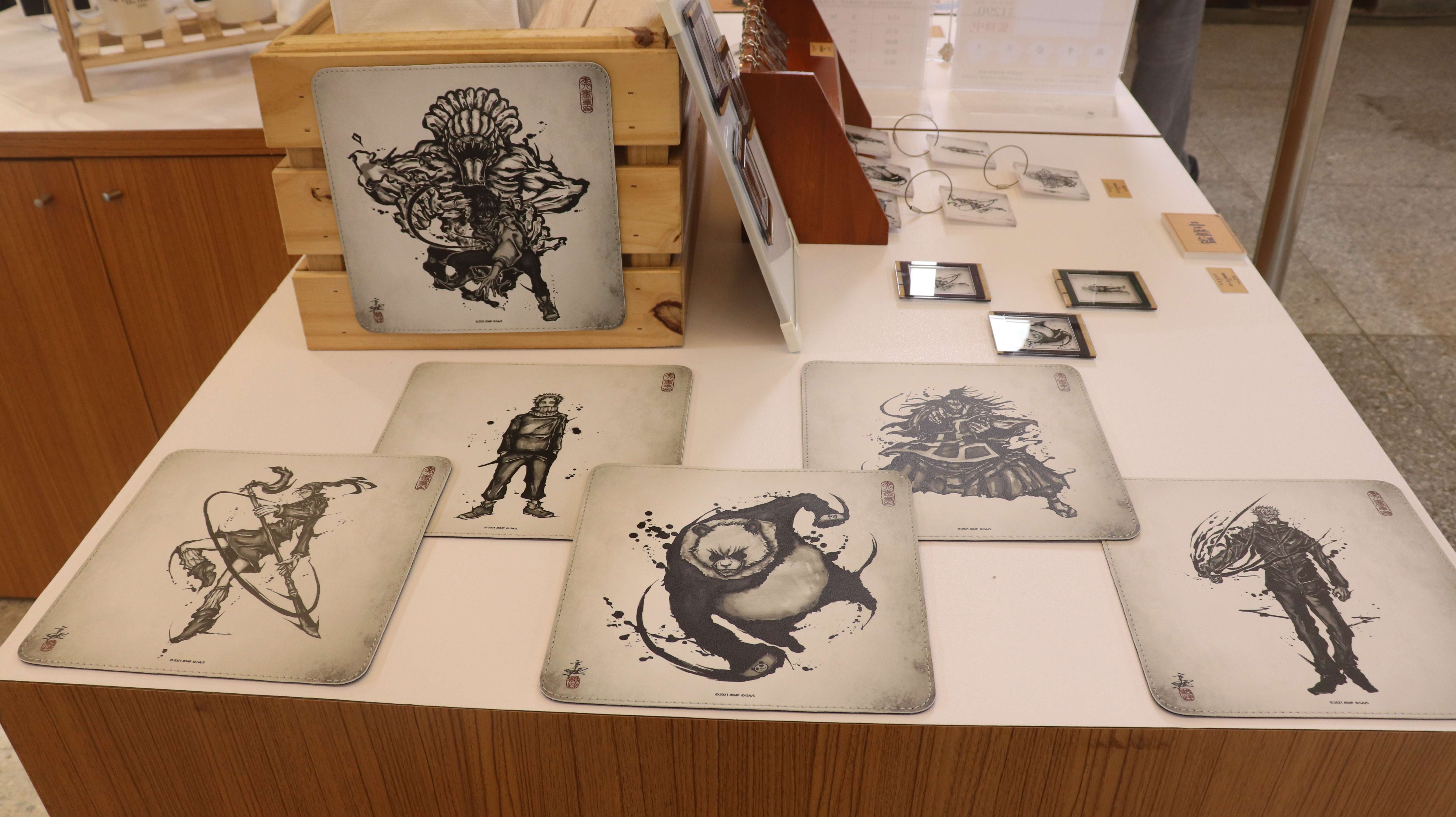 咒術迴戰展《劇場版 咒術迴戰 0》武人畫系列 角色滑鼠墊