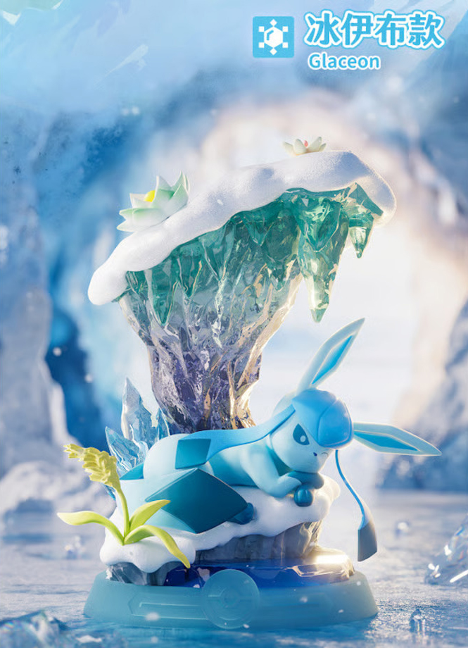 《Pokémon寶可夢》悠享吧!伊布系列盲盒第三彈 冰伊布