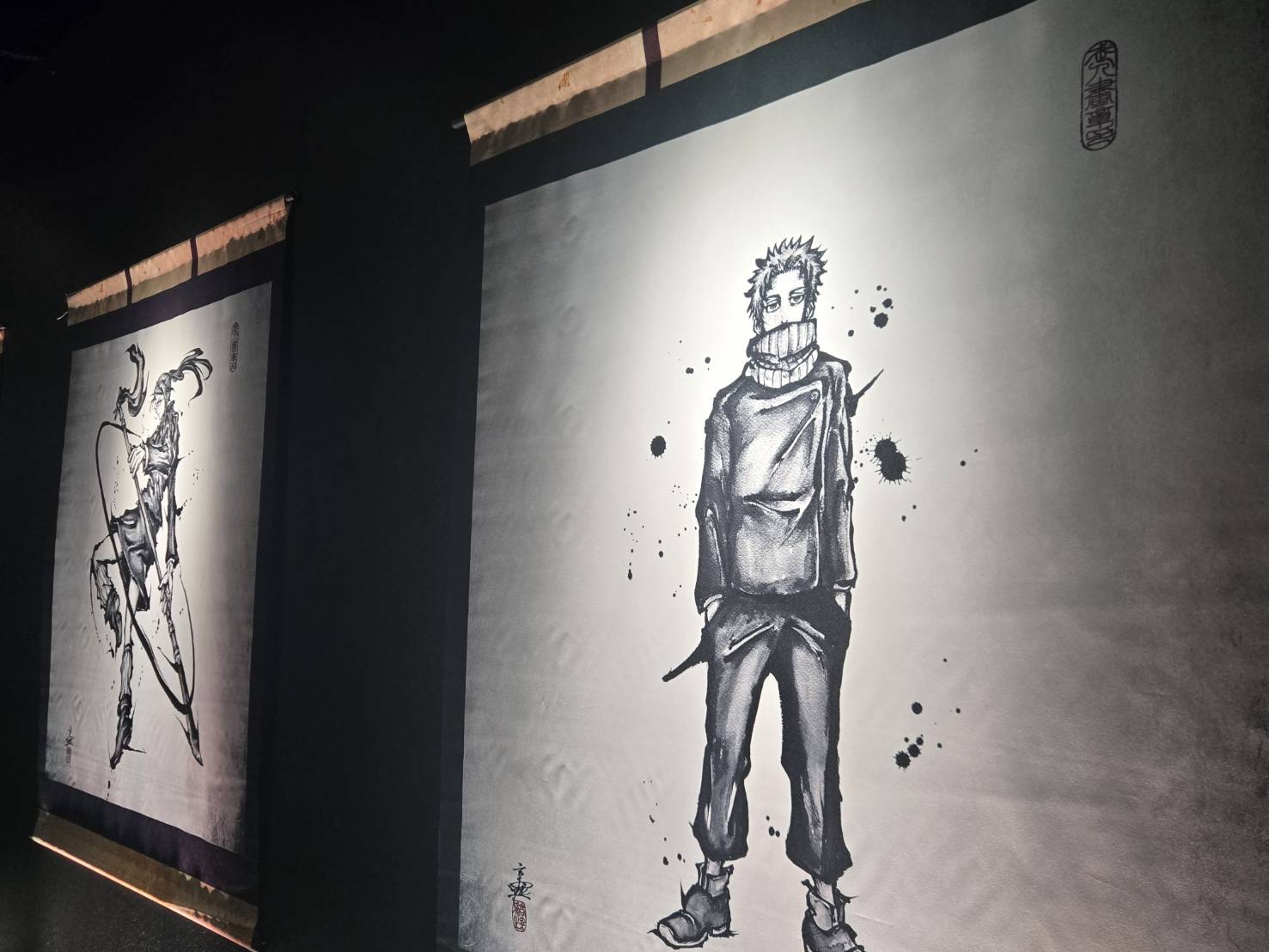 咒術迴戰展《劇場版 咒術迴戰 0》武人畫風格 狗卷棘