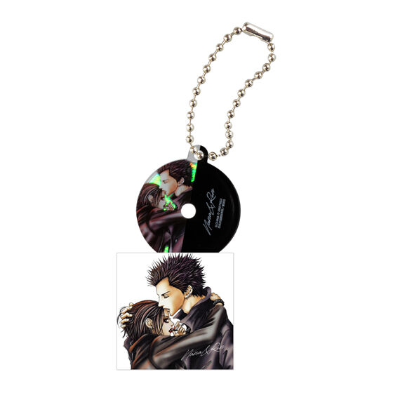 萬代GASHAPON《NANA》CD風壓克力吊飾 「NANA & Ren 娜娜&蓮」