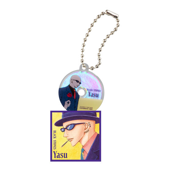 萬代GASHAPON《NANA》CD風壓克力吊飾 「Yasu 高木泰士」 
