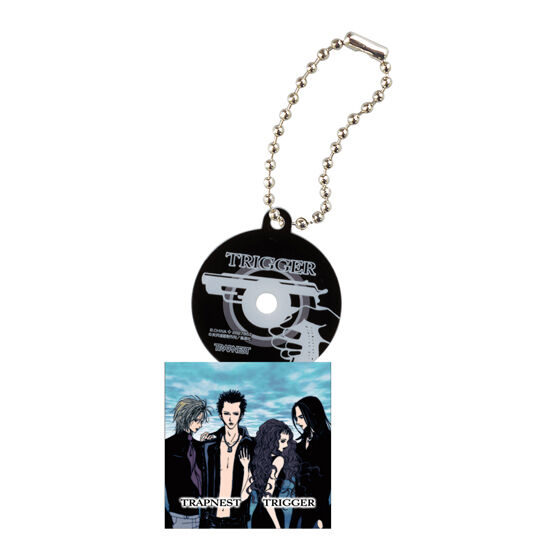 萬代GASHAPON《NANA》CD風壓克力吊飾 「TRAPNEST 陷阱樂團」