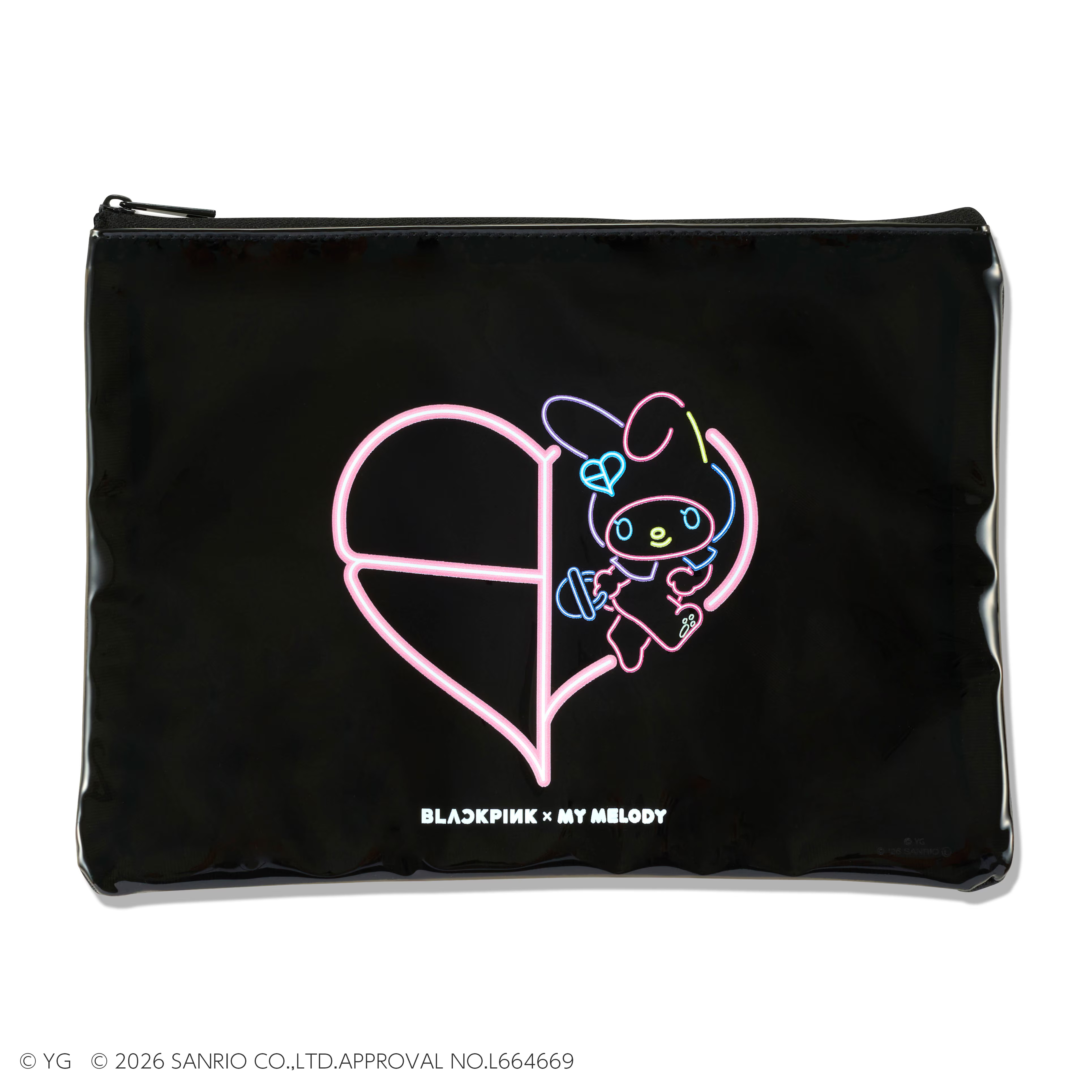 《BLACKPINK × My Melody》美樂蒂收納包