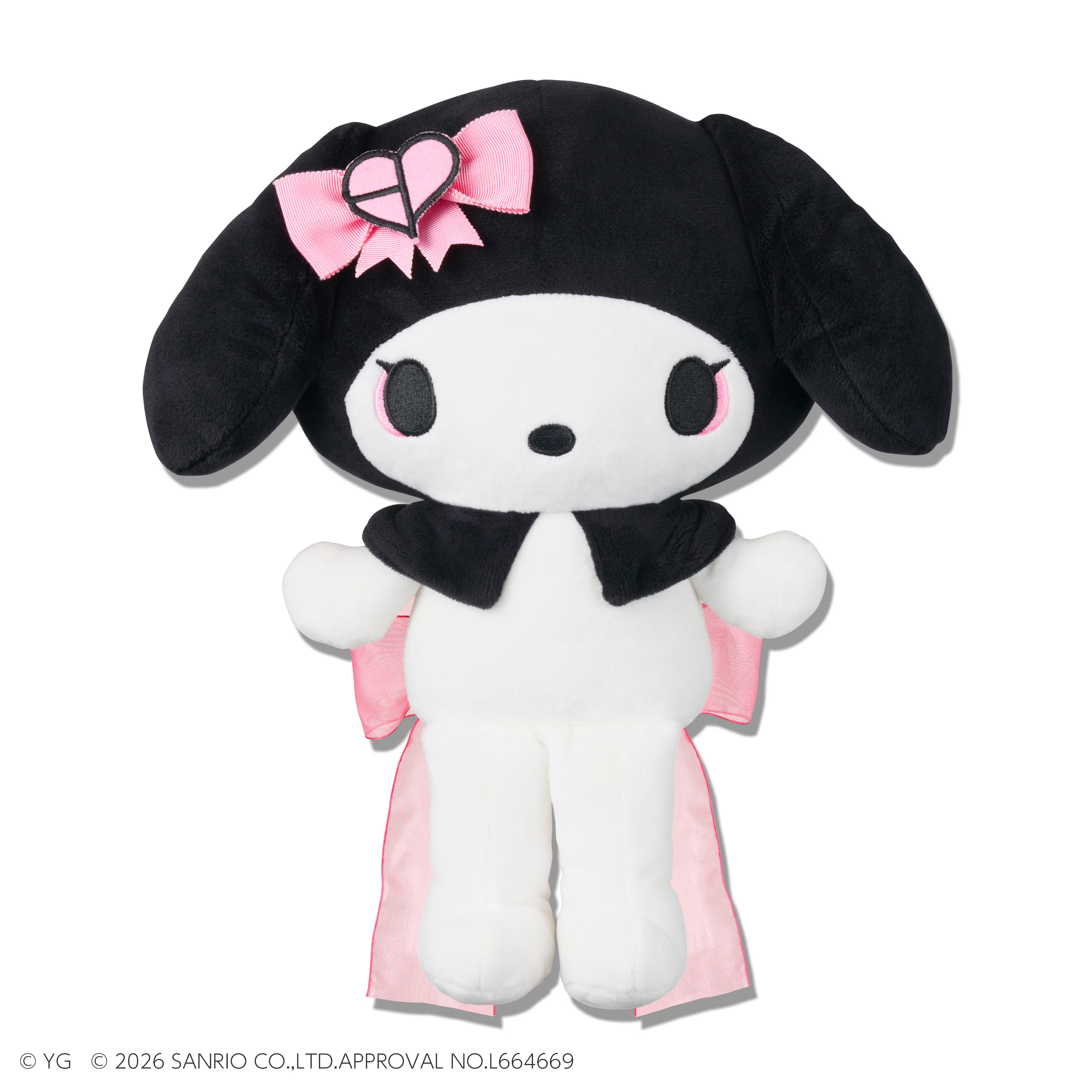 《BLACKPINK × My Melody》美樂蒂絨毛玩偶