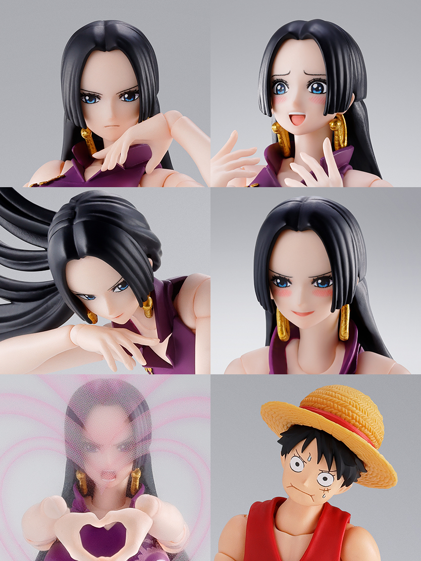 S.H.Figuarts《ONE PIECE 海賊王》「蛇姬女帝」波雅・漢考克 可動模型配件