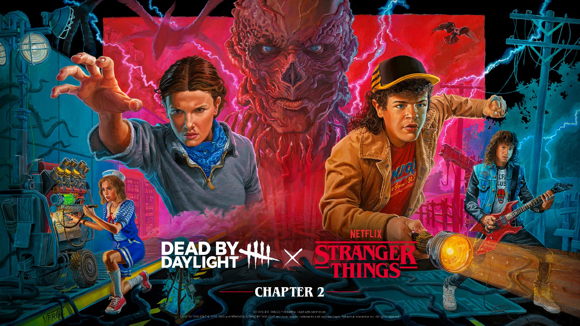 「Dead by Daylight 黎明死線」 × 《Stranger Things怪奇物語》 第二彈遊戲連動