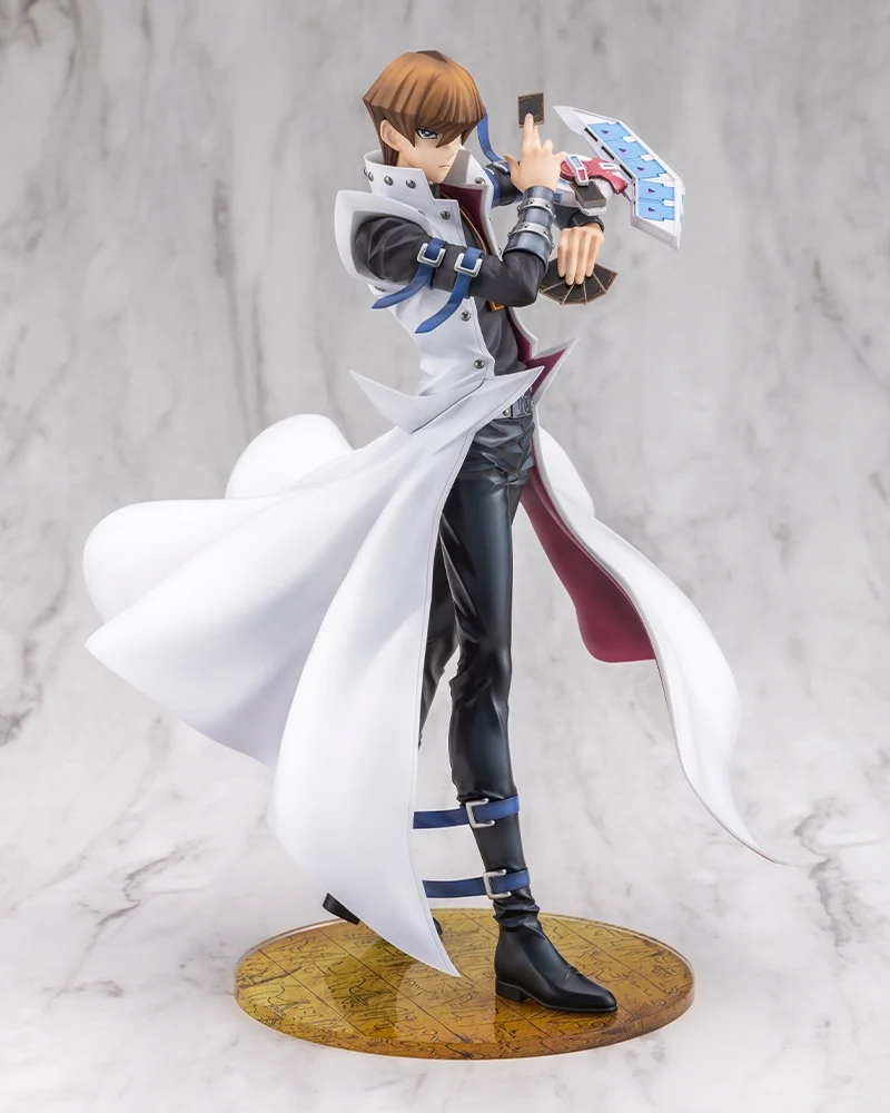 《遊戲王 怪獸之決鬥》ARTFX J 海馬瀬人-熱血決鬥者們-1/7比例模型公仔 大衣設計側面