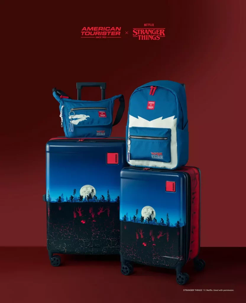 American Tourister美國旅行者 × 《Stranger Things怪奇物語》行李箱周邊聯名 後背包旅行擴充