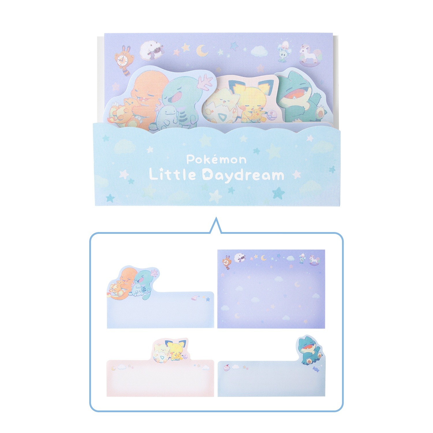寶可夢中心 Little Daydream 小小白日夢 造型便利貼