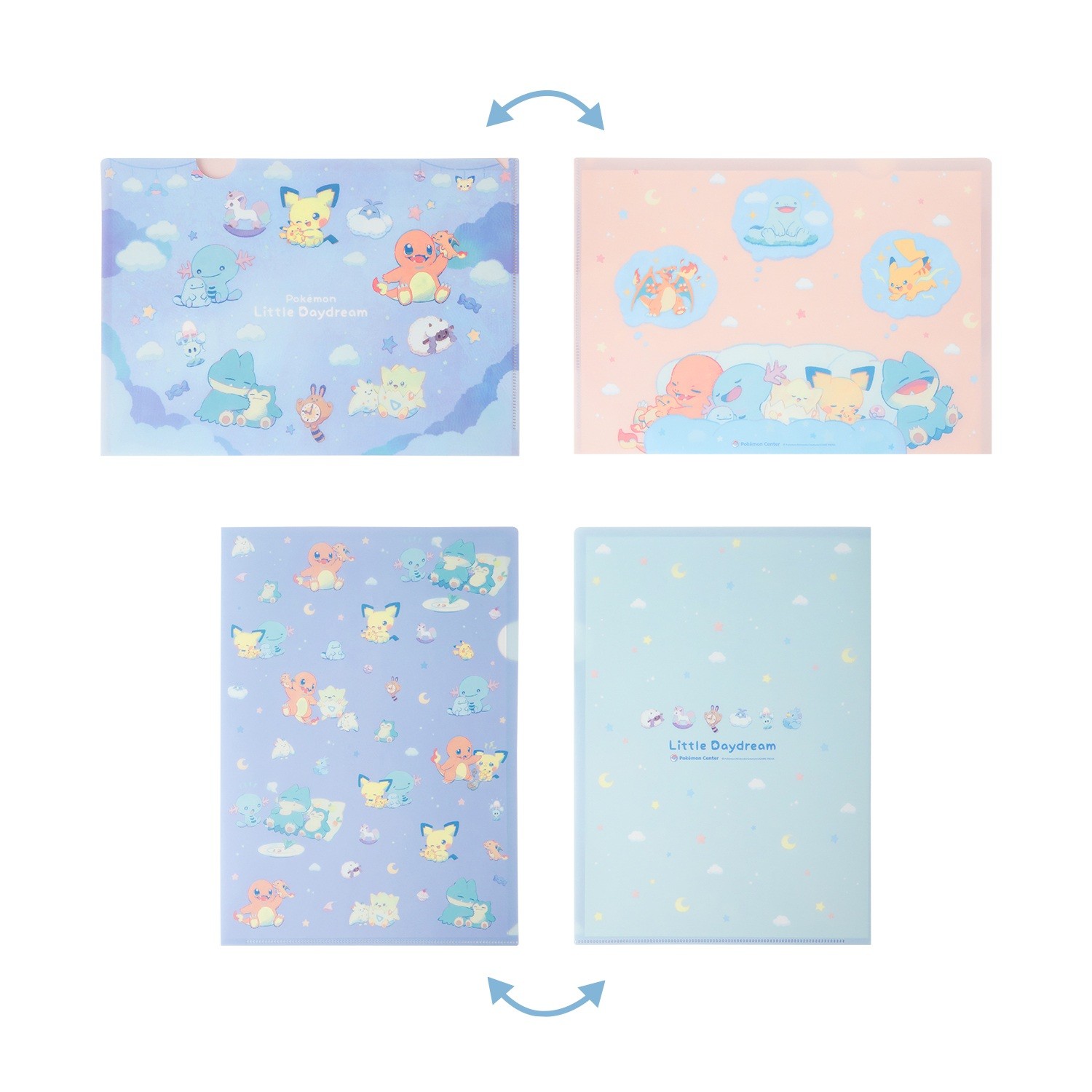 寶可夢中心 Little Daydream 小小白日夢 A4 資料夾 2 入組