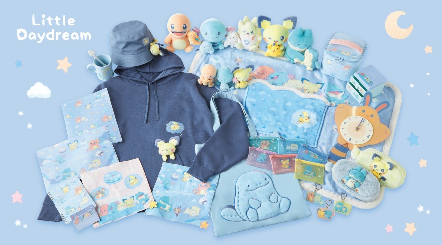 寶可夢中心 Little Daydream 小小白日夢 新品系列品項總覽