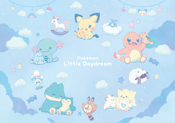 寶可夢中心 Little Daydream 小小白日夢 系列世界觀視覺
