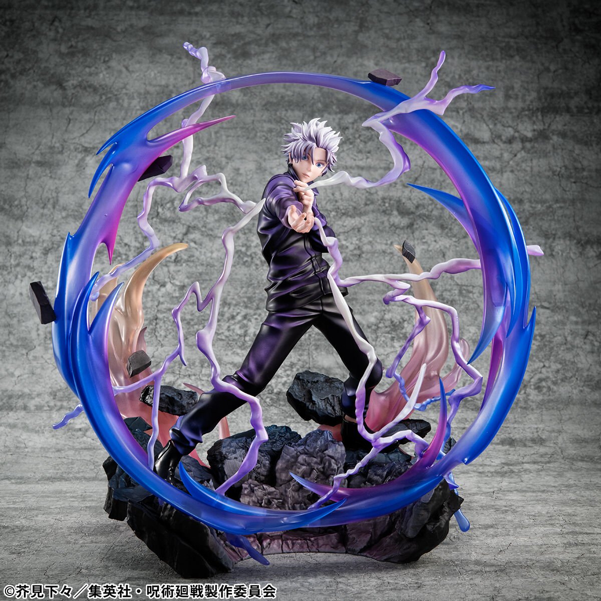 《咒術迴戰》五條悟「虛式・茈」DX FIGURE 大型能量環特效