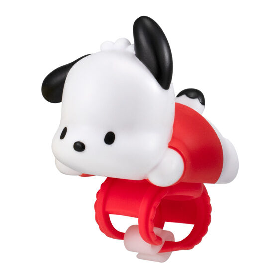 萬代 GASHAPON Sofubi 軟膠目印束帶 三麗鷗角色系列 帕恰狗