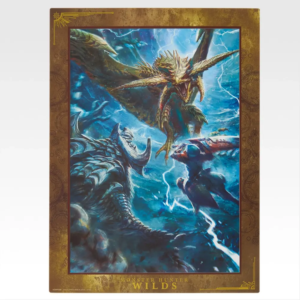 一番賞《魔物獵人 荒野》B 賞|全新繪製 原創視覺海報
