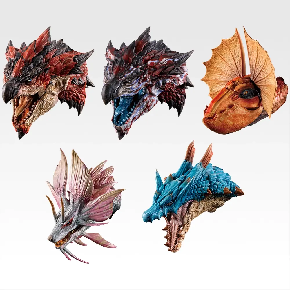 一番賞《魔物獵人 荒野》C 賞|盲抽魔物頭部磁鐵