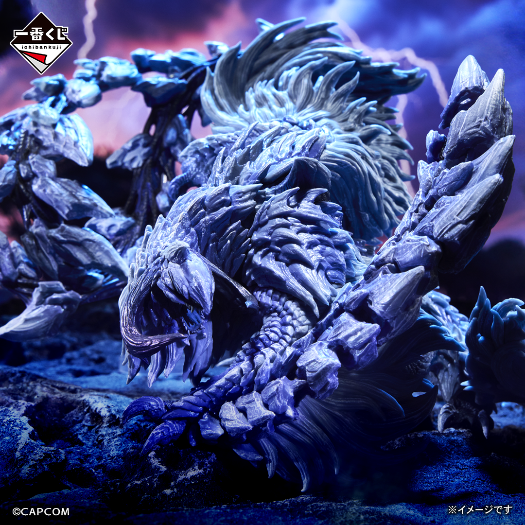 一番賞《魔物獵人 荒野》最後賞|護鎖刃龍 特別配色模型(約 20cm)