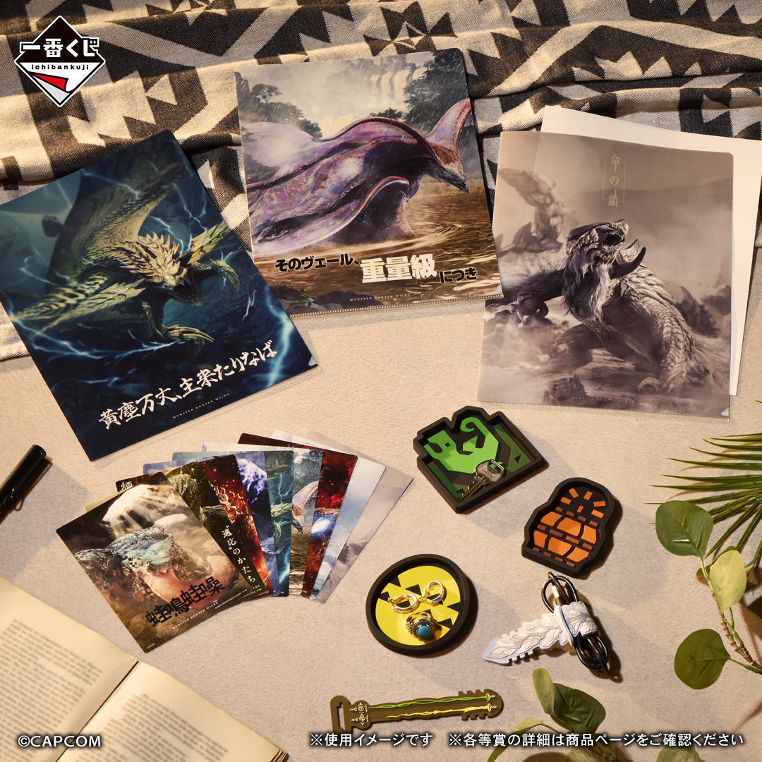 一番賞《魔物獵人 荒野》H 賞|橡膠實用組合