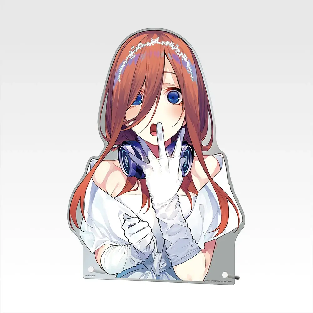 一番賞5週年紀念《五等分的新娘》C賞|中野三玖 婚紗造型「胸像壓克力板」