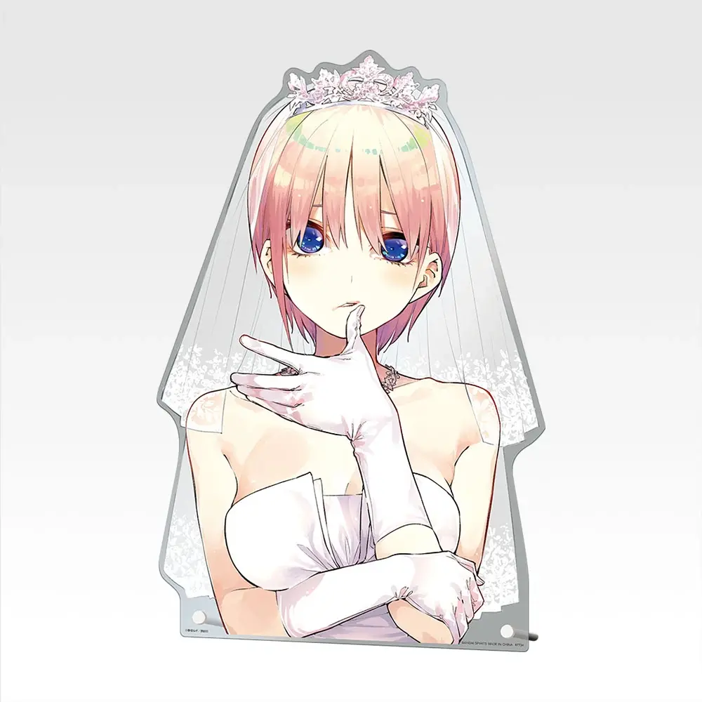 《五等分的新娘》一番賞5週年紀念 A賞|中野一花 婚紗造型「胸像壓克力板」 (約35cm)
