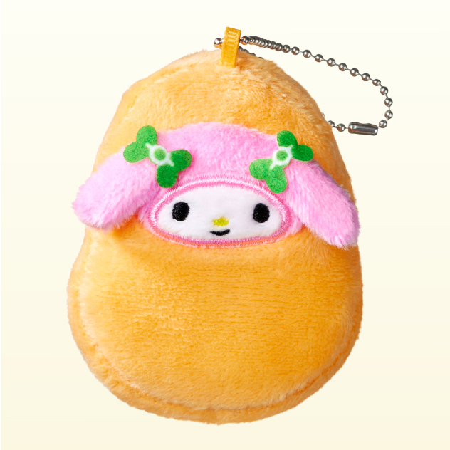 「My Melody × MOS BURGER」美樂蒂聯名限定絨毛吊飾