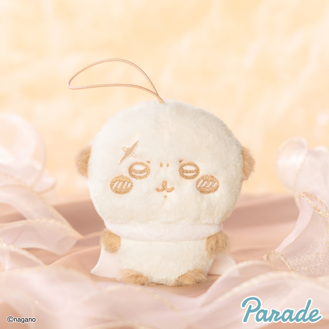 Parade《吉伊卡哇》奶白色系絨毛吊飾第二彈 海獺勇者