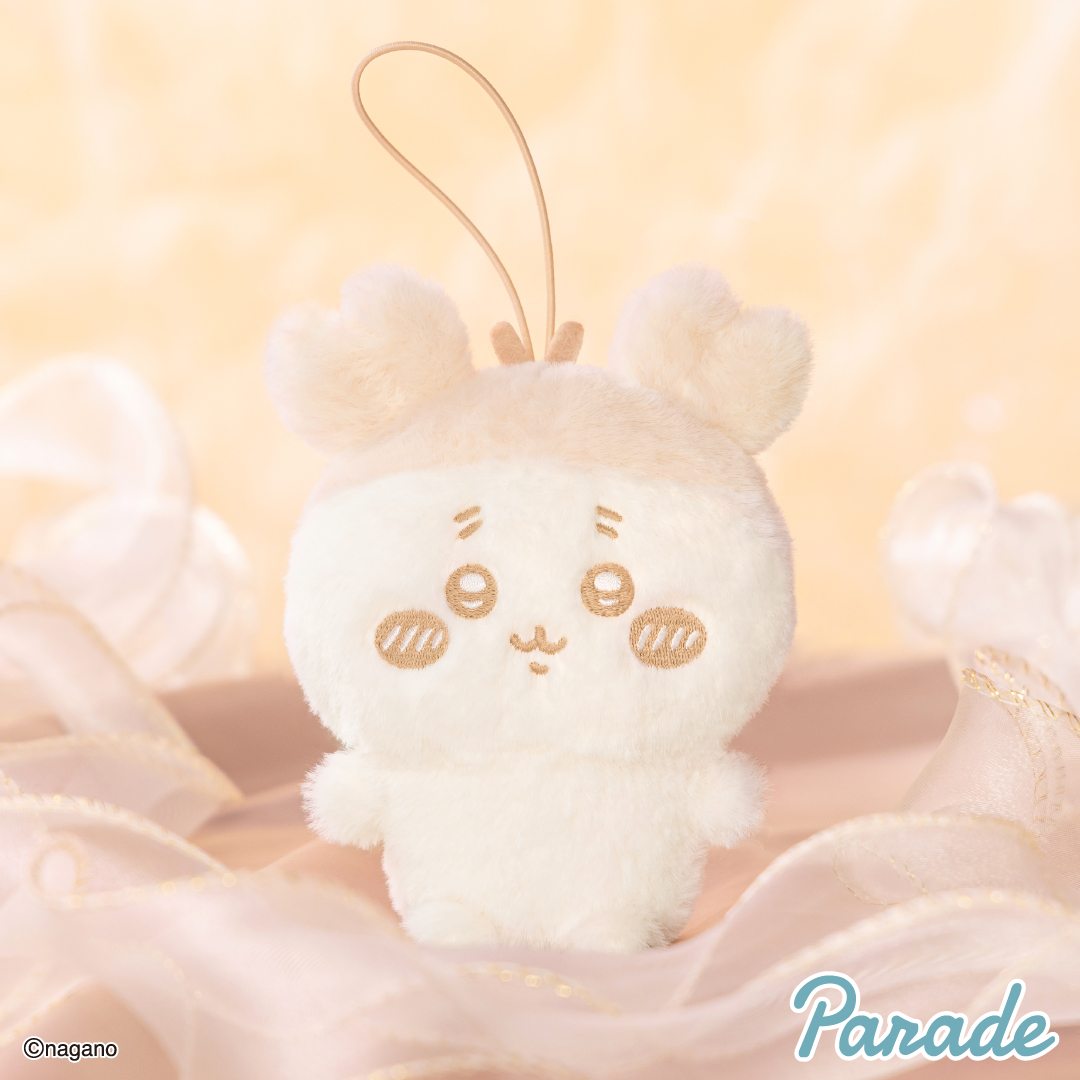 Parade《吉伊卡哇》奶白色系絨毛吊飾第二彈 古本屋小螃蟹