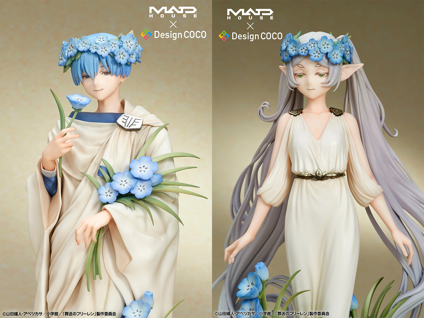 MADHOUSE &times; Design COCO《葬送的芙莉蓮》芙莉蓮＆欣梅爾 &ndash; Art Nouveau Style &ndash; 1/7 比例模型公仔 詳細資訊