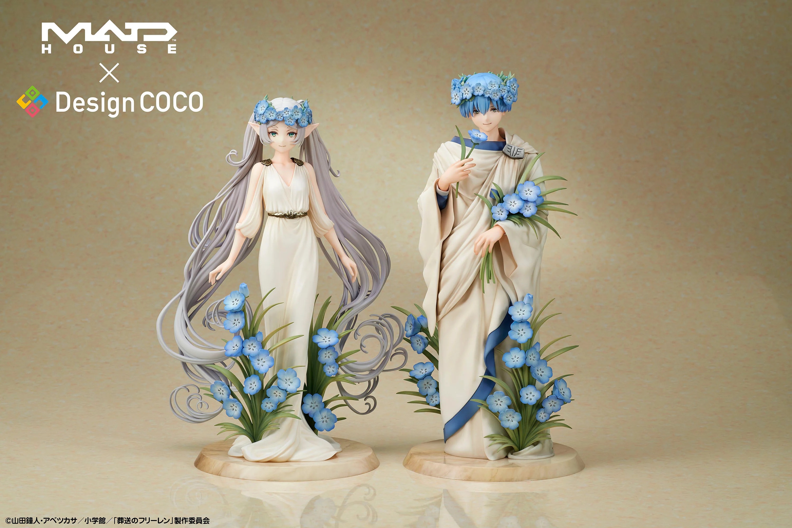 《葬送的芙莉蓮》第二季今晚日本播出！MADHOUSE &times; Design COCO「芙莉蓮＆欣梅爾」化身藝術風格 1/7 模型同步展開預約