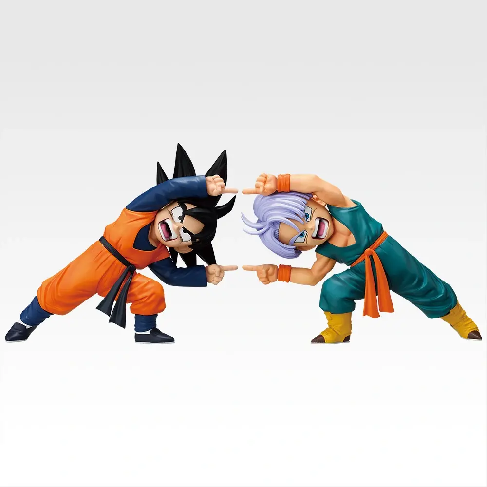 《一番賞 七龍珠 BATTLE OF THE SUPER SAIYAN》D賞|孫悟天&特南克斯 MASTERLISE PLUS模型公仔 去背
