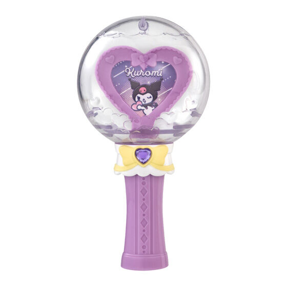 BANDAI GASHAPON《三麗鷗角色 膠囊魔法棒第二彈》筆燈風扭蛋 Kuromi酷洛米