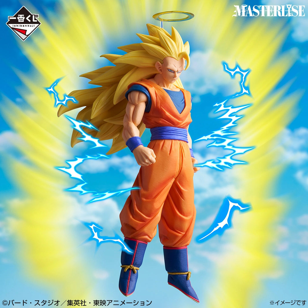 《一番賞 七龍珠 BATTLE OF THE SUPER SAIYAN》A賞|超級賽亞人3 孫悟空 MASTERLISE模型公仔