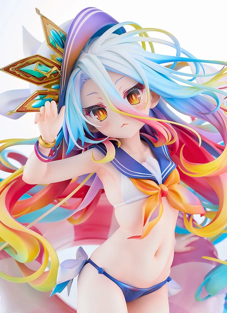 《NO GAME NO LIFE 遊戲人生》白 水手風泳裝 Ver.1/7 比例模型