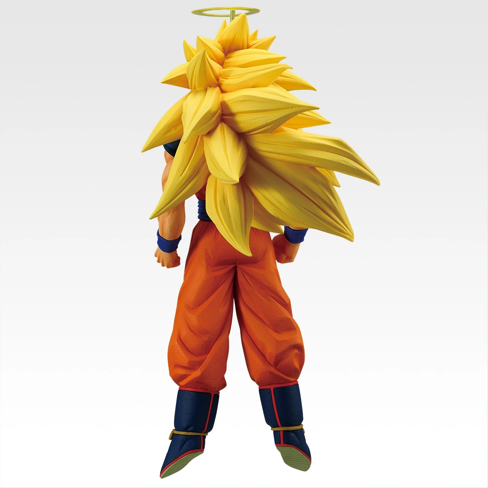《一番賞 七龍珠 BATTLE OF THE SUPER SAIYAN》A賞|超級賽亞人3 孫悟空 MASTERLISE模型公仔 去背背面
