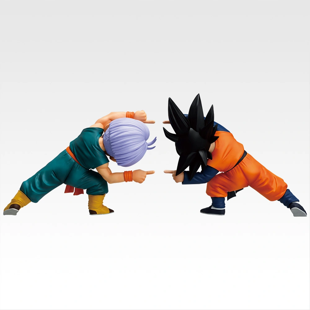 《一番賞 七龍珠 BATTLE OF THE SUPER SAIYAN》D賞|孫悟天&特南克斯 MASTERLISE PLUS模型公仔 背面