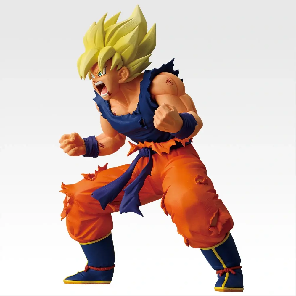 《一番賞 七龍珠 BATTLE OF THE SUPER SAIYAN》B賞|超級賽亞人 孫悟空 MASTERLISE模型公仔 去背款