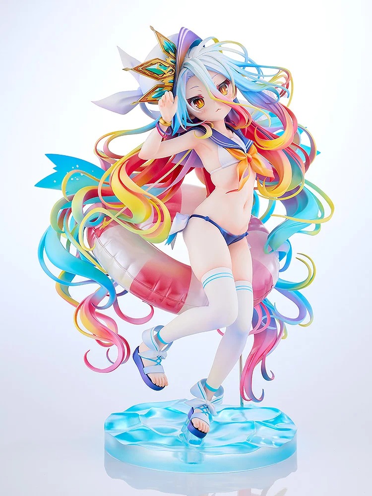 《NO GAME NO LIFE 遊戲人生》白「水手風泳裝 Ver.」1/7 比例模型 詳細資訊
