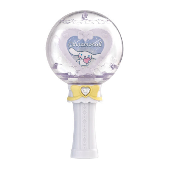 BANDAI GASHAPON《三麗鷗角色 膠囊魔法棒第二彈》筆燈風扭蛋 Cinnamoroll大耳狗