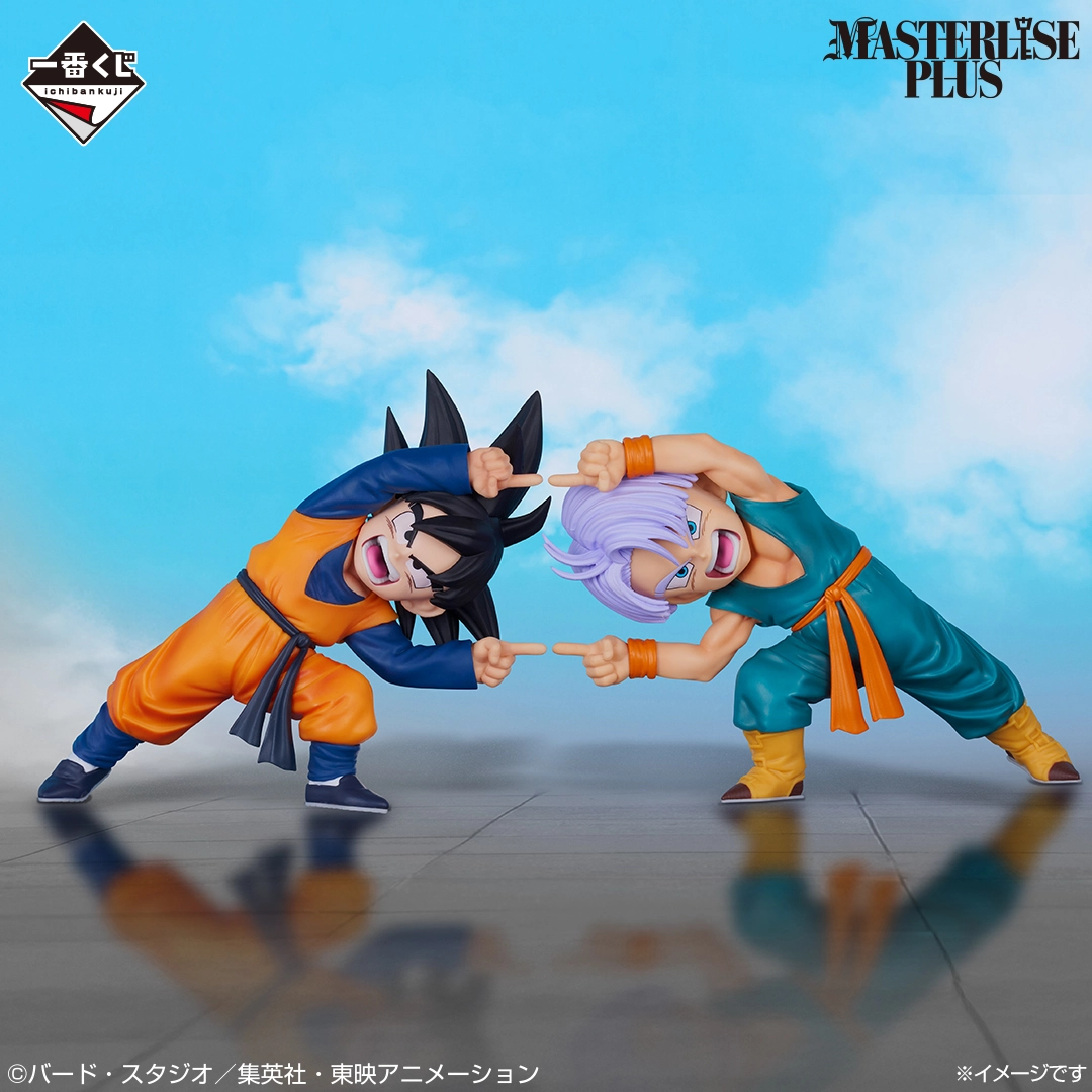 《一番賞 七龍珠 BATTLE OF THE SUPER SAIYAN》D賞|孫悟天&特南克斯 MASTERLISE PLUS模型公仔