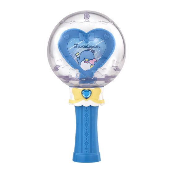 BANDAI GASHAPON《三麗鷗角色 膠囊魔法棒第二彈》筆燈風扭蛋 Tuxedosam山姆企鵝