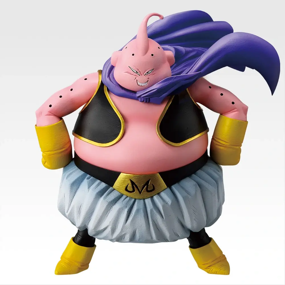 《一番賞 七龍珠 BATTLE OF THE SUPER SAIYAN》最後賞|魔人普烏 MASTERLISE模型公仔 去背