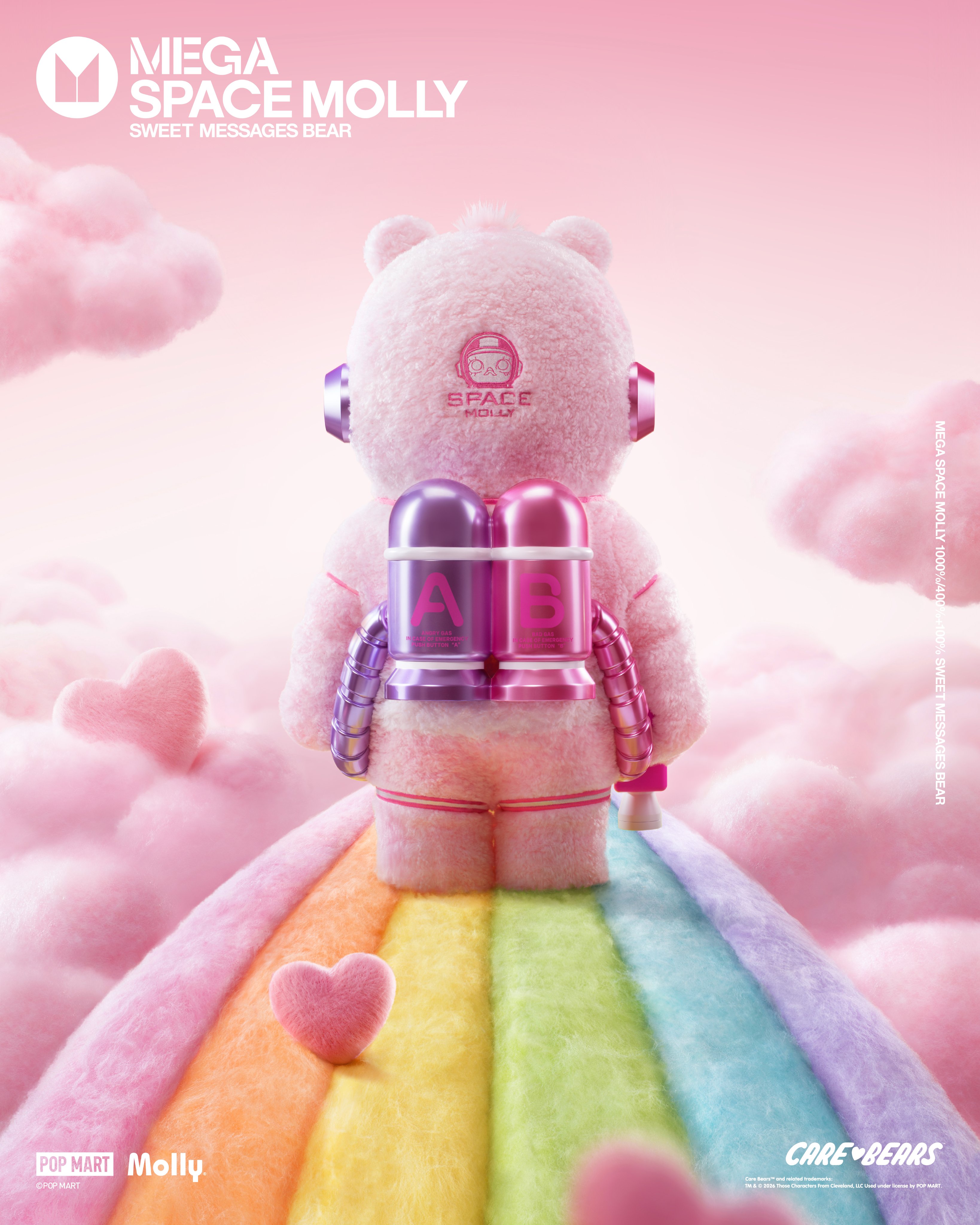 Care Bears &times; MEGA SPACE MOLLY 設計亮點解析
