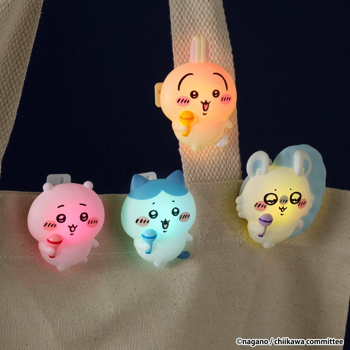 萬代 GASHAPON 推出「吉伊卡哇 發光夾」轉蛋新品