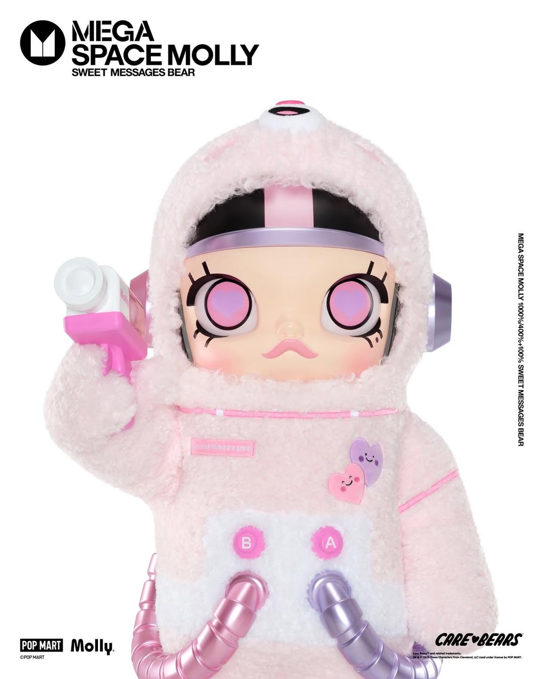 POP MART MEGA SPACE MOLLY 1000% Sweet Messages Bear