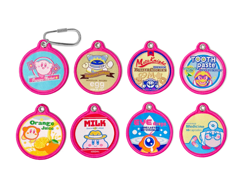 星之卡比快閃店《KIRBY'S PUPUPU MARKET in Taiwan》PUPUPU MARKET 系列新品 「限定商品」布章鑰匙圈