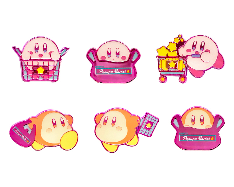 星之卡比快閃店《KIRBY'S PUPUPU MARKET in Taiwan》PUPUPU MARKET 系列新品 「限定商品」襟章