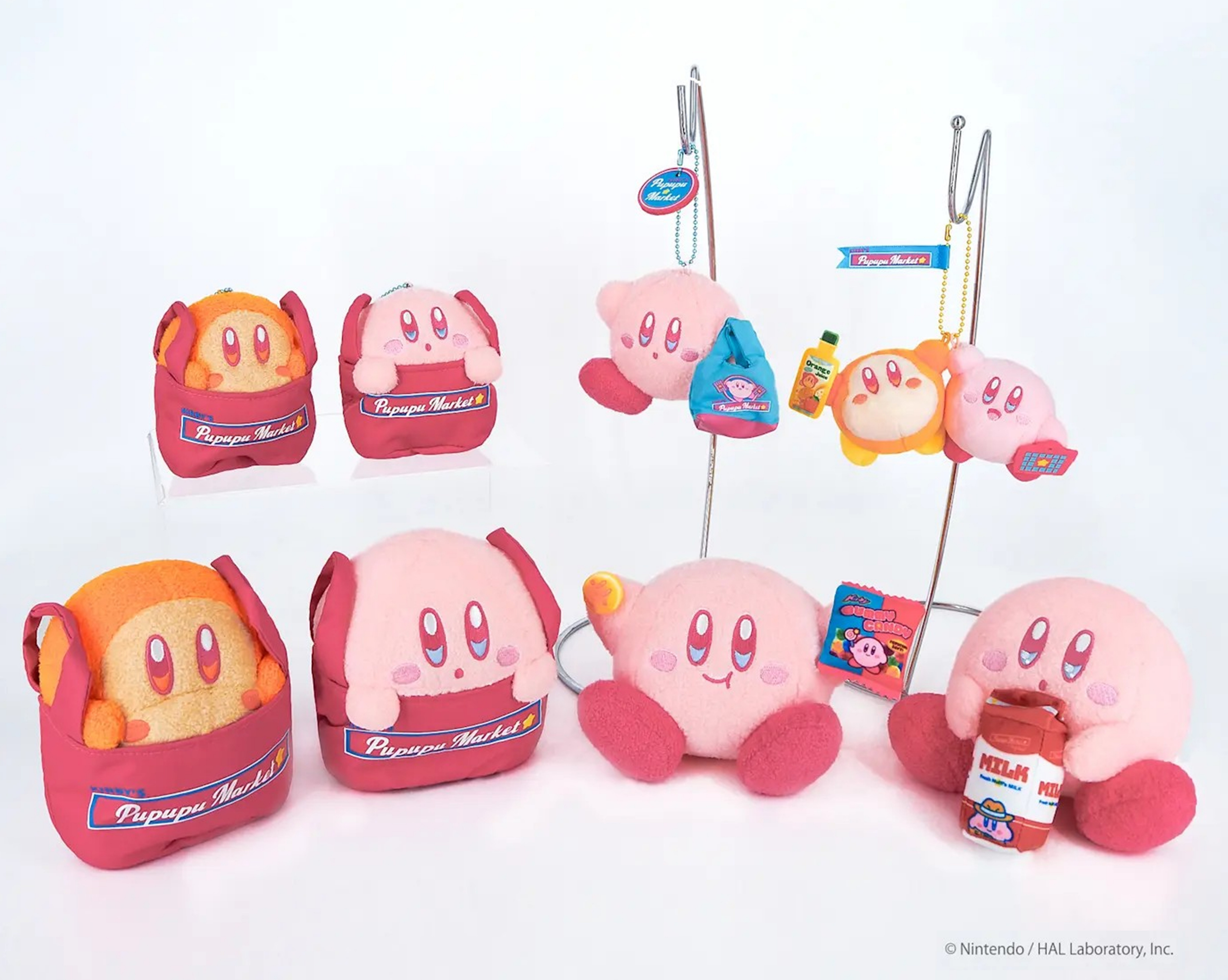 ▼星之卡比快閃店《KIRBY'S PUPUPU MARKET in Taiwan》PUPUPU MARKET 系列 「限定商品」絨毛玩偶